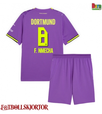 Borussia Dortmund Felix Nmecha #8 Tredje Kläder Barn 2026-27 Kortärmad (+ Korta byxor)